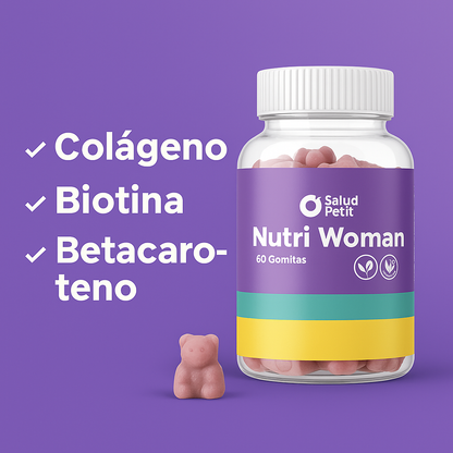 Nutri Woman: tu secreto para uñas, piel y cabello perfectos 💜