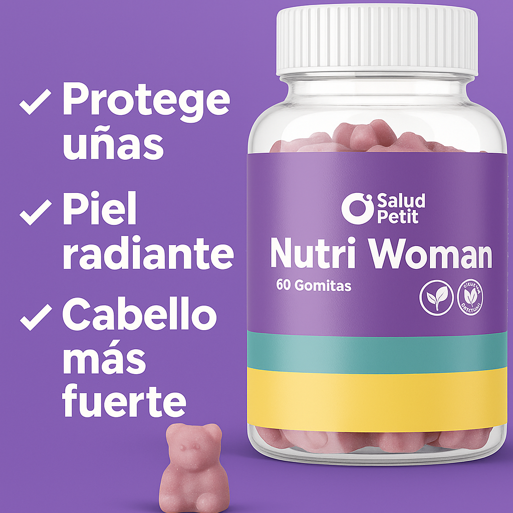 Nutri Woman: tu secreto para uñas, piel y cabello perfectos 💜