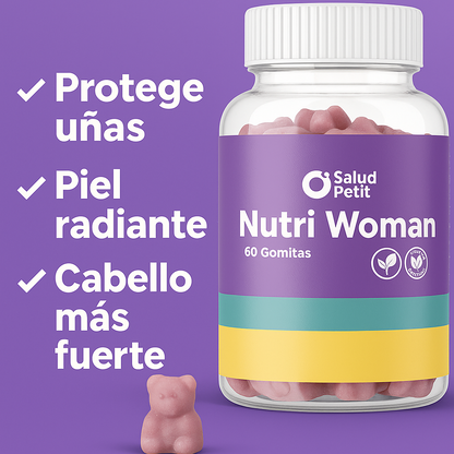 Nutri Woman: tu secreto para uñas, piel y cabello perfectos 💜