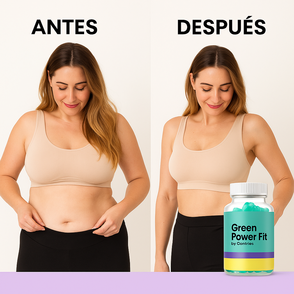 Green Power Fit 🍃 - Gomitas de Té Verde y Matcha | Bloomi