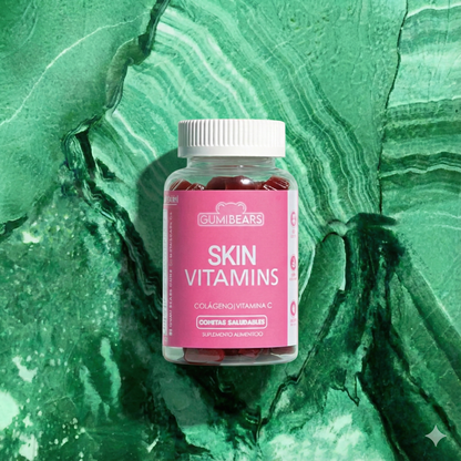 Skin Vitamins – Gomitas de Colágeno + Vitaminas A, C y E