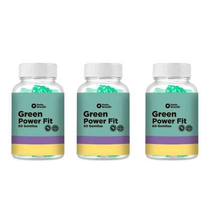 Green Power Fit 🍃 - Gomitas de Té Verde y Matcha | Bloomi